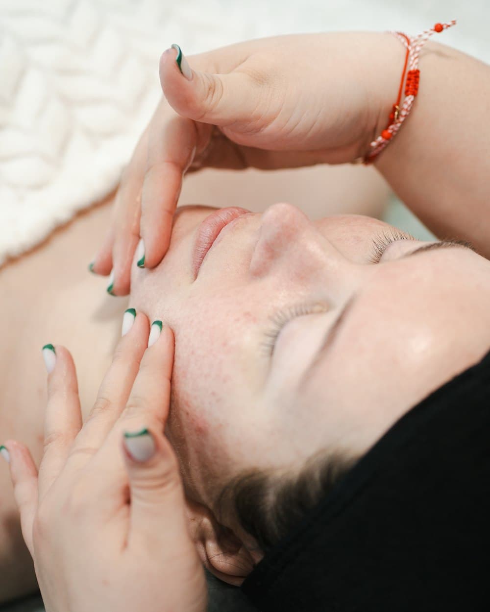 Signature Facial — extended massage sequence